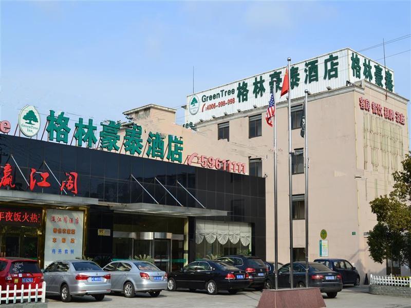 Greentree Inn Shanghai Chongming Nanmen Express Hotel Exteriör bild