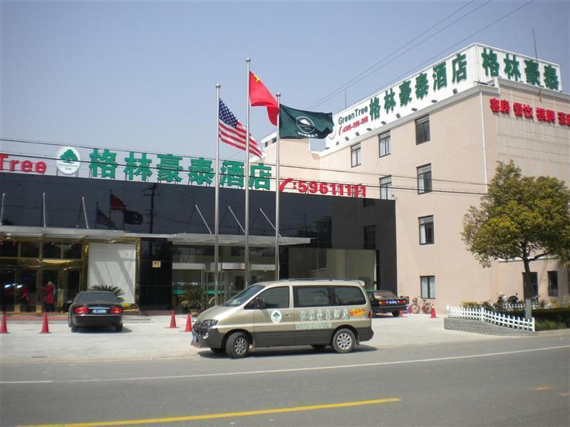 Greentree Inn Shanghai Chongming Nanmen Express Hotel Exteriör bild